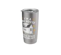 Rolling Tiny House Minimalist Lifestyle Tiny House on Wheels Stainless Steel Insulated Tumbler