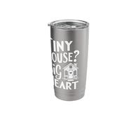 Rolling Tiny House Minimalist Lifestyle Tiny House on Wheels Stainless Steel Insulated Tumbler