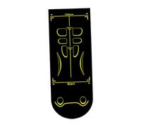 Rolling Training Mat, Soundproof, for Gym, Knee Protection, for Home And Training, Black Yellow Style A