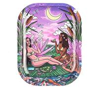Rolling Tray Decorative Tray,Smooth Rounded Edges Girl Design-Unique Gifts