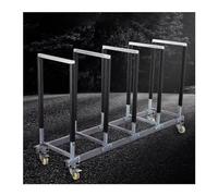 Rolling Tyre Rack Display Shelf, Car Tire Rack Tyre Stand, Garage Workshop Wheel Holder for Spare Tires/Winter Tires, Holds 4 Tires