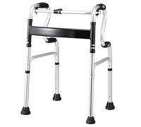 Rolling Walkers for Seniors with Seat & Large Non-Slip Pad, Folding Portable Rollator Walker for Adult/Disabled, Load 180kg/400lbs (Style : with seat) Feito na China (No Seat)