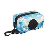 Rolling waves Pet travel garbage bag storage bag Essentials for hiking or camping in the countryside Ensure you have an enjoyable experience