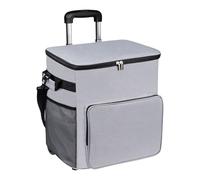 Rolling with Casters Outdoor Very Reliable Beach Picnic Shopping 35L Insulated Waterproof Outdoor Picnic Camping Trolley Lightweight Design Cold Bag with Handle