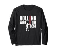 Rolling with The Best House Painting A Professional Painter Long Sleeve T-Shirt
