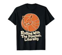Rolling with The Punches Literally Armadillo Value Graphic T-Shirt