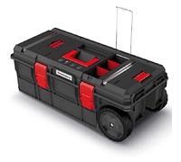 Rolling Workshop Tool Box Tool Box with Dividers Load Capacity up to 50 kg Plastic 795 x 380 x 307 mm Module Series X-Block