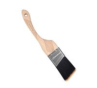 ROLLINGDOG 2" Angled Paint Brushes with Ergonomic Wooden Handle for Wall Cutting in, Furniture Painting and Decorating