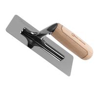 ROLLINGDOG 200mm x 75mm Plastering Trowel - Venetian Trowel Plastering Tools with Beech-Handle Stainless Steel 7.87"x2.95"