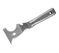 ROLLINGDOG 3 inch 10 in 1 Multifunction Painter's Tool - 420 Stainless Steel Mirror Polished One Piece Blade And Laser Engraved Handle