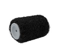 ROLLINGDOG 4 Inch Drywall Compound Roller Cover - 16 mm Nap | plaster roller, Long synthetic nylon fibre, 16mm nap, 6mm core, fits 6mm frames, washable and reusable, frame not included