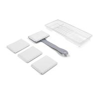 ROLLINGDOG 5PC Paint Pad Set for Behind Radiators- 4" Paint Pad Set for Hard to Reach Places,Ideal for Behind Toilets, Appliances