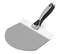 ROLLINGDOG Bucket Scoop - 8 inch Bucket Trowel for Drywall,Plaster,Stainless Steel Plaster Scoop,Idea for Clean Paint,Mortar,Putty,Plaster