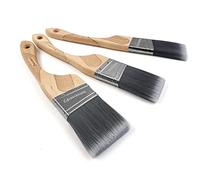 ROLLINGDOG Cutting in Brush-3PC Angled Paint Brushes Set for Wall, Ceiling, Cutting in Painting, No loss Soft Bristle (1.5", 2", 2.5")