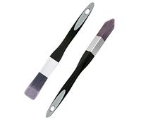 ROLLINGDOG Cutting in Paint Brush - 2PC Small Paint Brushes for Decorating,Precision Painting,Corner Painting,Leaving A Straight Edge