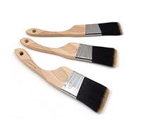 ROLLINGDOG Cutting in Paint Brush-3PC Angled Paint Brush Set Decorating,Perfect for Wall, Ceiling, Cutting in Painting(1.5", 2", 2.5")