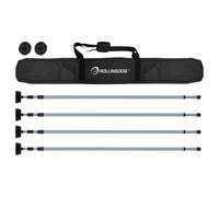 Rollingdog Dust Barrier Poles 1.4-3.3M (7 Piece) Pk 1 09666