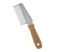 ROLLINGDOG Paint Brush Comb Cleaner with Stainless Steel Teeth | Hardwood handle, 35mm stainless steel teeth, For deep cleaning paint, fence and deck brushes, Hanging hole