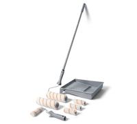 ROLLINGDOG Paint Roller Set - 9 and 4 Inch Rollers, Pack of 10
