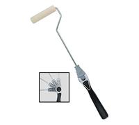 ROLLINGDOG Radiator Paint Roller- 4 Inch Long Handle Paint Roller for Painting Behind Radiator, Wall and Ceiling