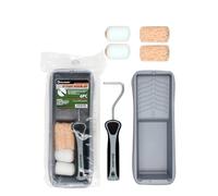 ROLLINGDOG Small Paint Roller, Paint Roller and Tray (6 PCS,2 Inches)