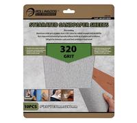 Rollingdog Stearated Sanding Sheets 230 X 280Mm 320 Grit (Pack Of 10) Pk 1 09655