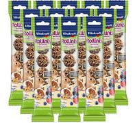 VITAKRAFT ROLLINIS SMALL ANIMAL TREATS CRUNCHY TASTY BALL SNACKS APPLE BERRY