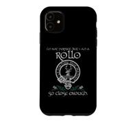 Rollo clan proud heritage Scottish last name vintage Case for iPhone 11