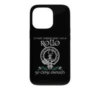 Rollo clan proud heritage Scottish last name vintage Case for iPhone 13 Pro
