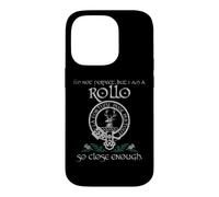 Rollo clan proud heritage Scottish last name vintage Case for iPhone 14 Pro