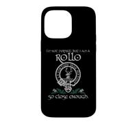 Rollo clan proud heritage Scottish last name vintage Case for iPhone 14 Pro Max