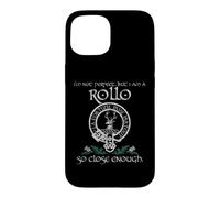 Rollo clan proud heritage Scottish last name vintage Case for iPhone 15