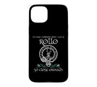 Rollo clan proud heritage Scottish last name vintage Case for iPhone 15 Plus