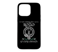 Rollo clan proud heritage Scottish last name vintage Case for iPhone 15 Pro Max