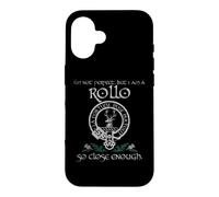 Rollo clan proud heritage Scottish last name vintage Case for iPhone 16
