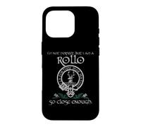Rollo clan proud heritage Scottish last name vintage Case for iPhone 16 Pro