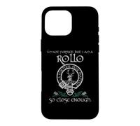 Rollo clan proud heritage Scottish last name vintage Case for iPhone 16 Pro Max