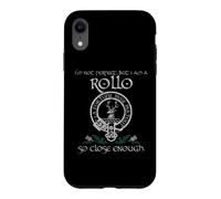 Rollo clan proud heritage Scottish last name vintage Case for iPhone XR