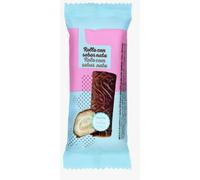 Rollo con sabor nata, Chocolate Covered Cream Flavored Roll Cake. Pack de 6
