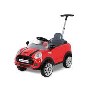 Rollplay Mini Cooper Play Push Car with Parental Handle- Red Rollplay Red