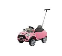 Rollplay Mini Cooper Push Car Pink Ride On Play Childrens Outdoor Parents Handle