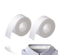 Rolls Disposable Shirt Collar Protectors - Absorbent Sweat Pads, Invisible Disposable Collar & Cuff Sweat Liners, Sweat Pads Collar Protectors for Men Shirts, For Men Women Daily Wear (2PC)