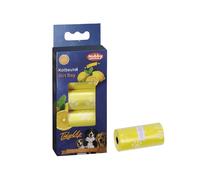 Rolls of 20 lemon-scented dog poop bags Nobby Pet TidyUp