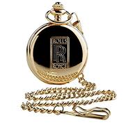 Rolls Royce Gold Pocket Watch 24k Clad Wooden Gift Case Spirit Phantom Ghost
