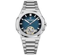 RollsTimi Pagani Design Men's Watch, PD-YS025, Men's Automatic, Skeleton Tourbillon, Business Mechanical Movement, Sporty Sapphire Lens, Stainless Steel Bracelet, 42 mm Case, PD-Dark Blue