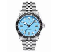 RollsTimi Pagani Design PD1812 Watch for Men Automatic NH35 Movement 42mm Stainless Steel BB58 Style Diver 100M Waterproof Luminous Dial wristwatches., PD-1812-Sky blue-v1