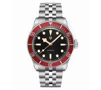 RollsTimi Pagani Design PD1812 Watch for Men Automatic NH35 Movement 42mm Stainless Steel BB58 Style Diver 100M Waterproof Luminous Dial wristwatches., PD-1812-Red-v1