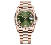 RollsTimi PD1783 DD40 Men's Watch Luxury Automatic Men's AR Sapphire Glass NH36A Movement 10Bar Water Resistant Stainless Steel Business Watch Day Date Automatic.