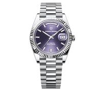 RollsTimi PD1783 DD40 Men's Watch Luxury Automatic Men's AR Sapphire Glass NH36A Movement 10Bar Water Resistant Stainless Steel Business Watch Day Date Automatic.