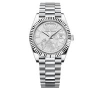 RollsTimi PD1783 DD40 Men's Watch Luxury Automatic Men's AR Sapphire Glass NH36A Movement 10Bar Water Resistant Stainless Steel Business Watch Day Date Automatic.